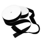 2" Black Velcro - 25 yd. roll - Pressure Sensitive