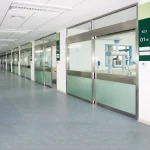 Manual Sliding ICU Glass Door