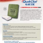 Quick Clot Gauze.